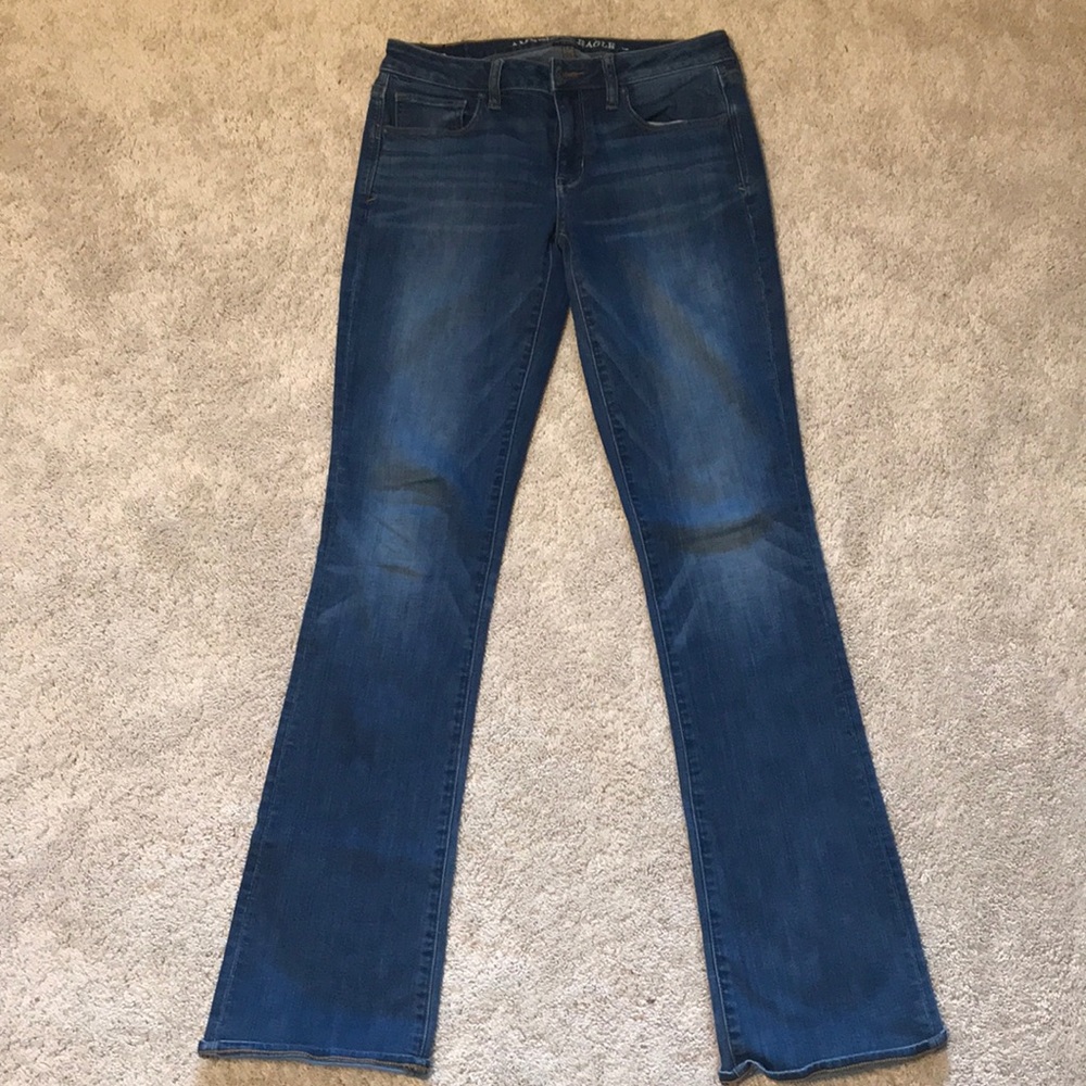 American Eagle skinny kick jeans